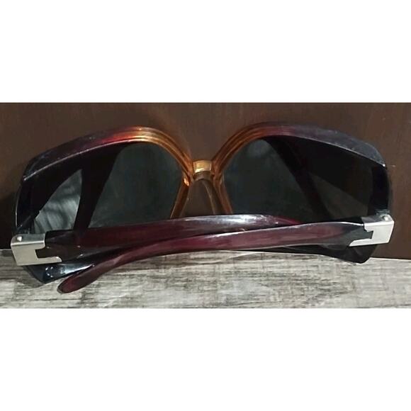 Vtg Ettore Bugatti EB Sunglasses 60s 70s Disco Motown Oversized France Designer - Picture 8 of 9